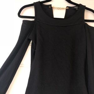 Guess black cold shoulder
